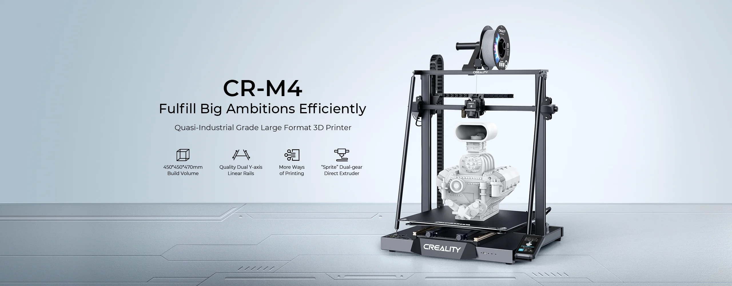 cr-m4 3d printer