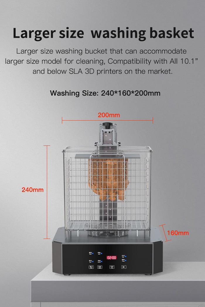 Creality E-UW02 wash/cure machine